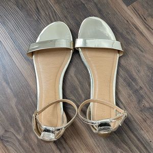 Gold Sandals